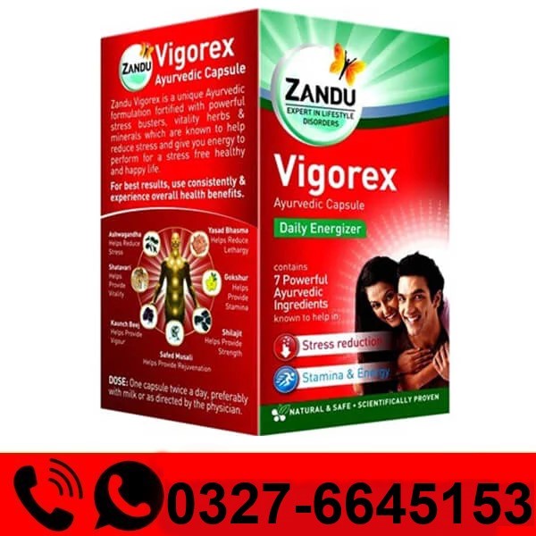 Zandu Vigorex Gold Capsule in Pakistan