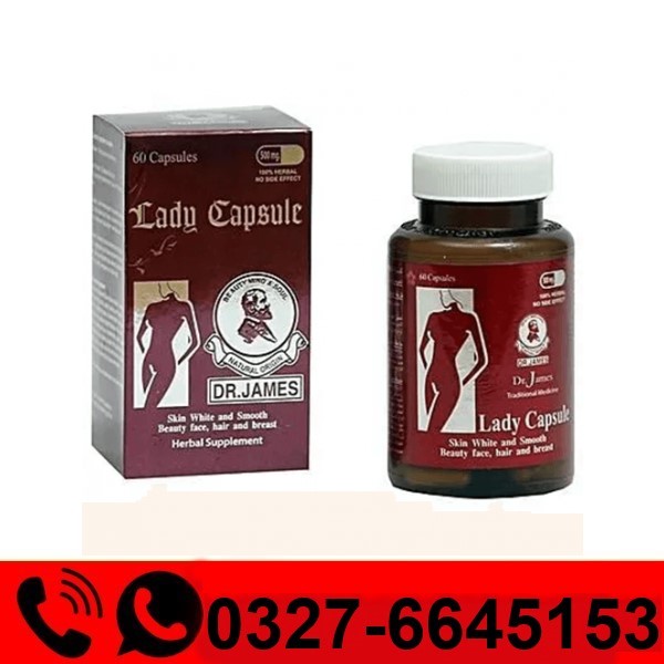  Dr. James Lady Whitening Capsule Price in Pakistan