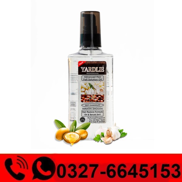  Yardlie Professional Advanced Hair Oil Solution Garlic and Argan Oil