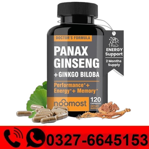  NooMost Panax Ginseng + Ginkgo Biloba Price in Pakistan