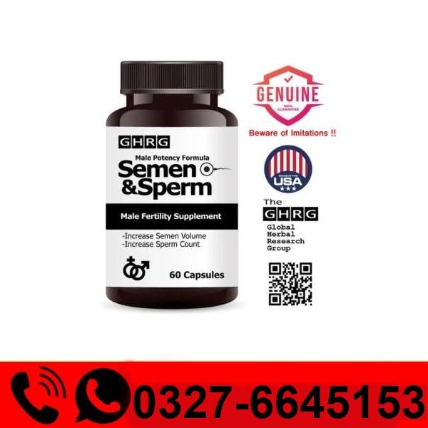 Semen & Sperm Male Fertility Supplement Price in Pakistan