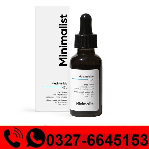  Minimalist Niacinamide 5% Face Serum Price in Pakistan