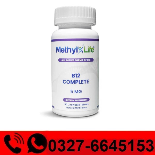 Methyl Life All Active Forms Of B12 Complex Capsules Price in Pakistan