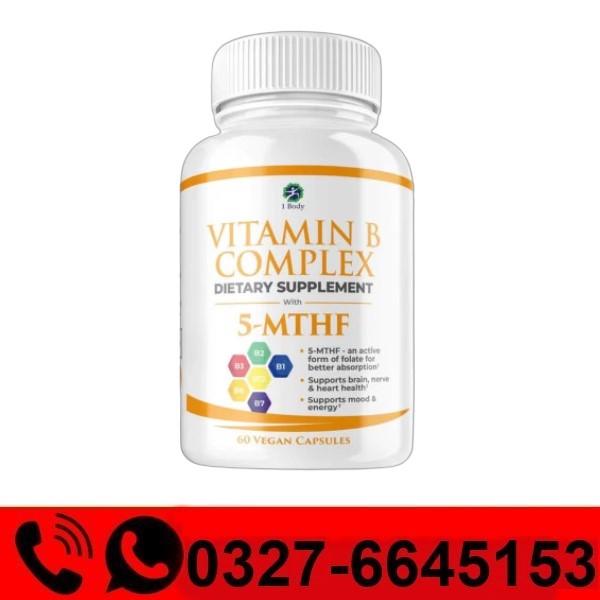 1 Body Vitamin B Complex Capsules Price in Pakistan
