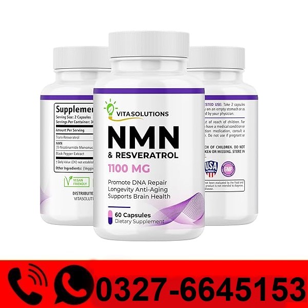  VitaSolutions NMN 1100mg Supplement Price in Pakistan