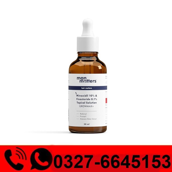  Man Matters 10% Minoxidil & 0.1% Finasteride Topical Solution Price in Pakistan