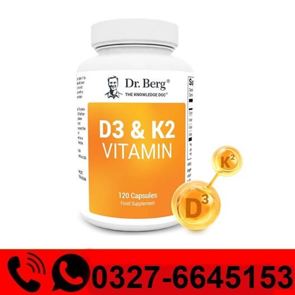  Dr. Berg Vitamin D3 K2 Price in Pakistan