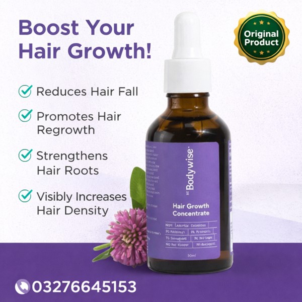  Be Bodywise 3% Redensyl Hair Growth Concentrate Price in Pakistan