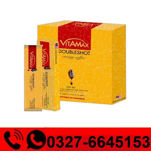 Vitamax Doubleshot Energy Coffee Price in Pakistan