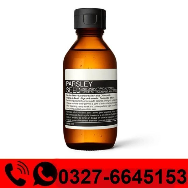  Parsley Seed Anti Oxidant Facial Toner | Balancing & Refreshing 