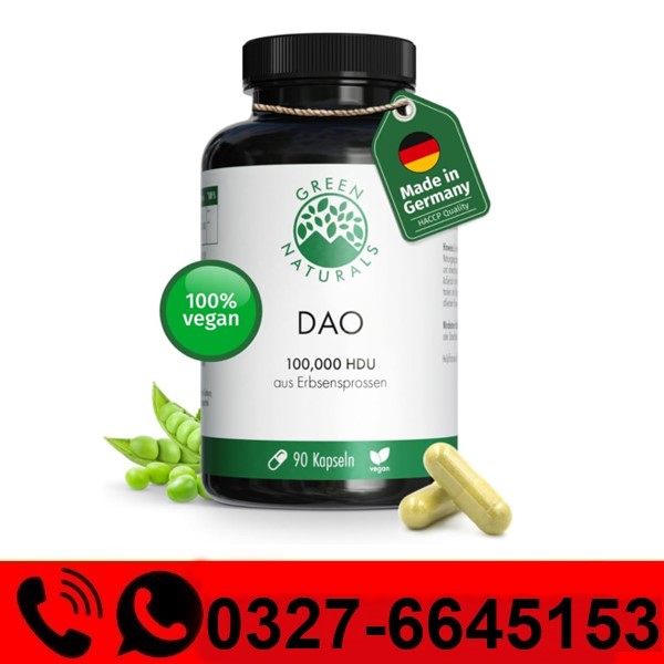  DAO Diamine Oxidase Enzyme Supplement Price in Pakistan