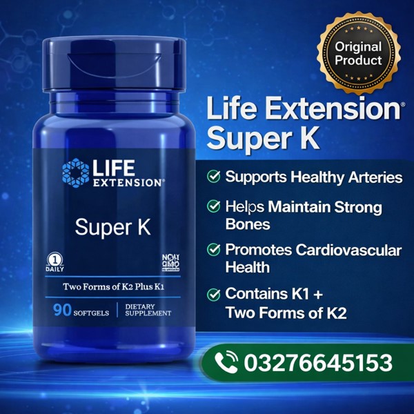  Life Extension Super K with Advanced K2 Complex Price in Pakistan