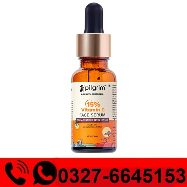  Pilgrim 15% Vitamin C Face Serum for Advanced Brightness Price in Pakistan