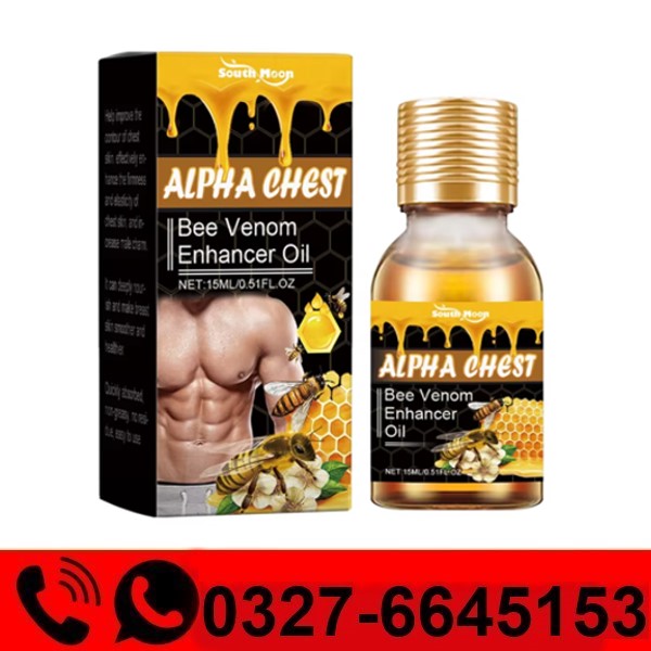 Alphachest Bee Venom Enhancer Oil Price in Pakistan
