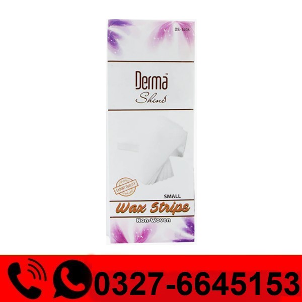  Derma Shine Wax Strips - Non Woven