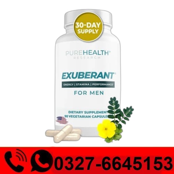 PUREHEALTH RESEARCH Exuberant for Men Price in Pakistan