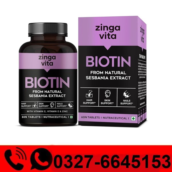  Zingavita Advanced Biotin Tablet Price in Pakistan
