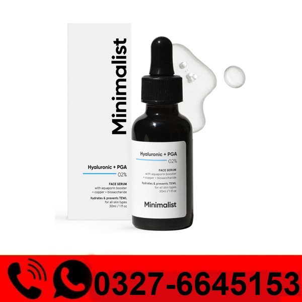  Minimalist Hyaluronic + PGA 2% Face Serum Price in Pakistan
