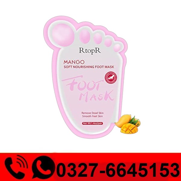  Rtopr Mango Foot Mask Peel Dead Whitening Moisturizing