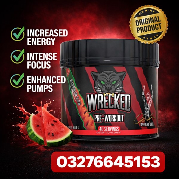  Wrecked Pre Workout Price in Pakistan
