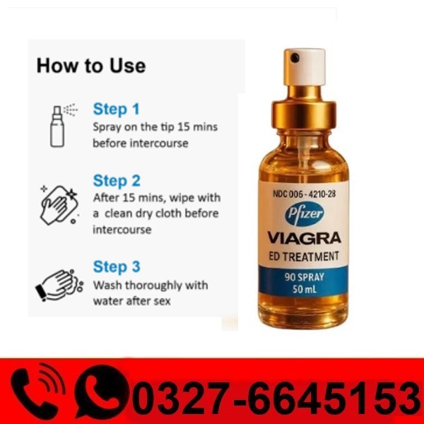Pfizer Viagra ED Treatment spray Price in Pakistan