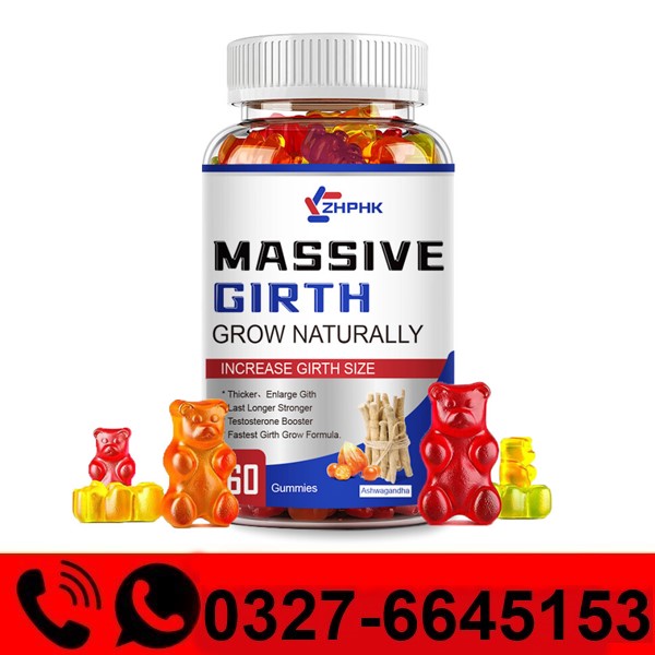  Massive Girth Male Enhancement Gummies Price in Pakistan