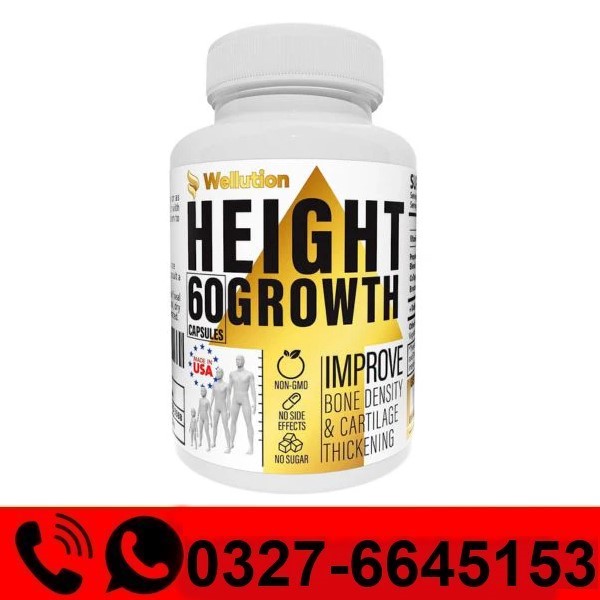  Wellution Height Growth Capsule Price In Pakistan