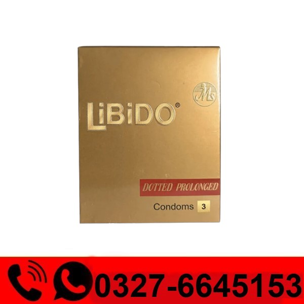 Libido Dotted Prolonged Condoms Price in Pakistan