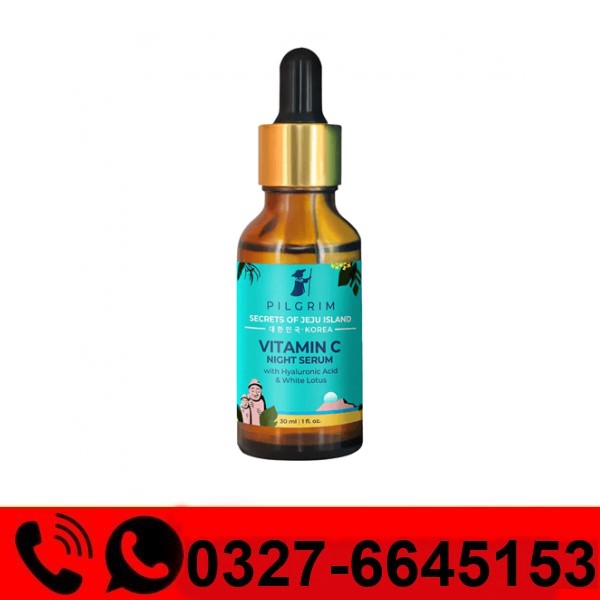  Pilgrim Korean Vitamin C Night Serum Price in Pakistan