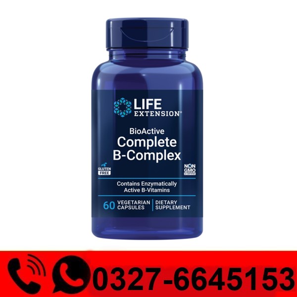  Life Extension Bioactive Complete B-complex 60 Capsule Price in Pakistan