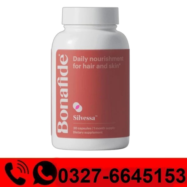 Bonafide Silvessa Hair & Skin Support Capsules Price in Pakistan