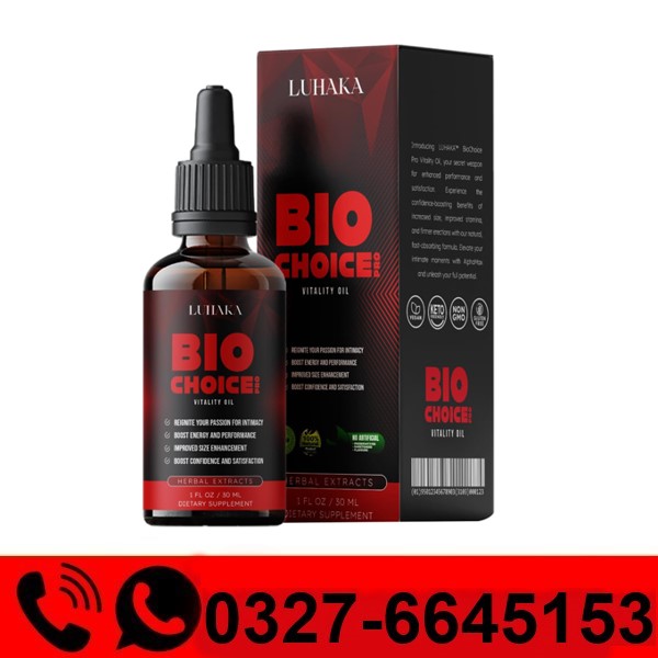 Biochoice Pro Men Vitality Oil Price in Pakistan