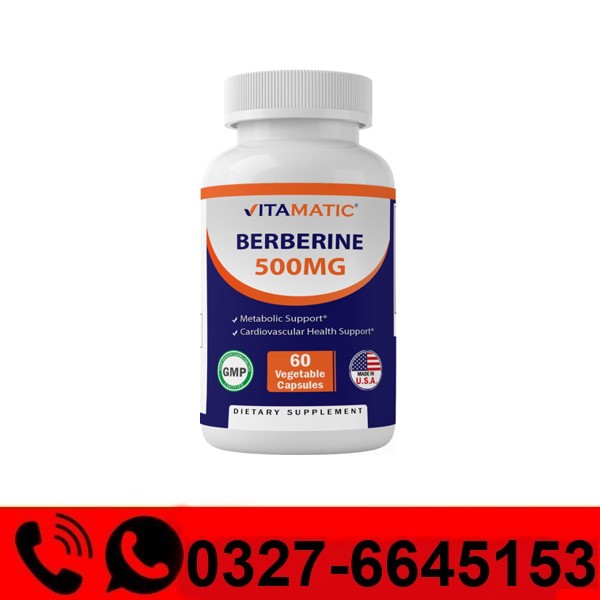  Vitamatic Berberine Supplement 500mg in Pakistan