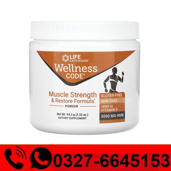  Life Extension Wellness Code Muscle Strength & Restore Formula Price in Pakistan