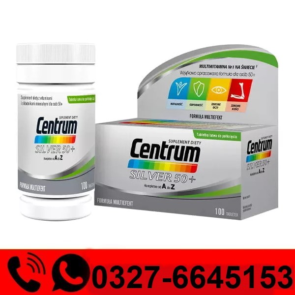  Centrum Silver with Lutein 100 Tablets Price in Pakistan