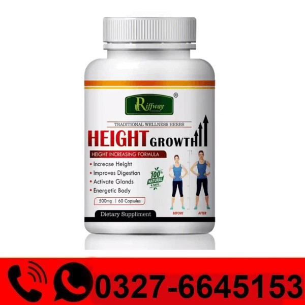  Riffway Height Growth herbal capsules Price in Pakistan