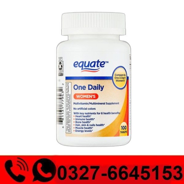  Equate One Daily Women's Tablets Multivitamin Multimineral Supplement Price in Pakistan