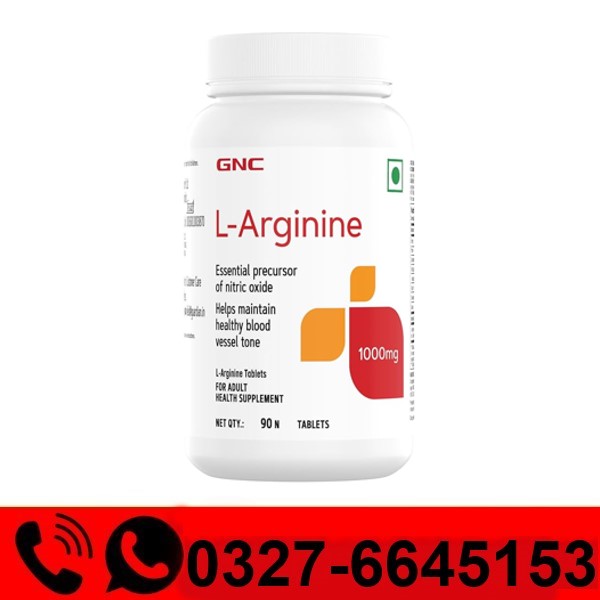  GNC L-Arginine 1000 Mg 90 Tablet Price in Pakistan